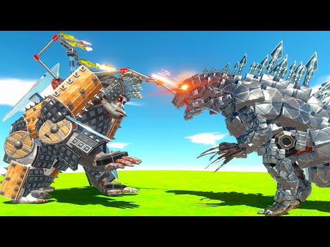 UPGRADED Goro Takes On GODZILLA - Animal Revolt Battle Simulator