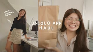 Online Shopping with the UNIQLO App: October Wardrobe