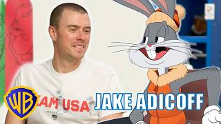 Jake Adicoff 🇺🇸⛷️ Looney Tunes Presents: Sports Talk with Bugs Bunny |  @wbkids ​