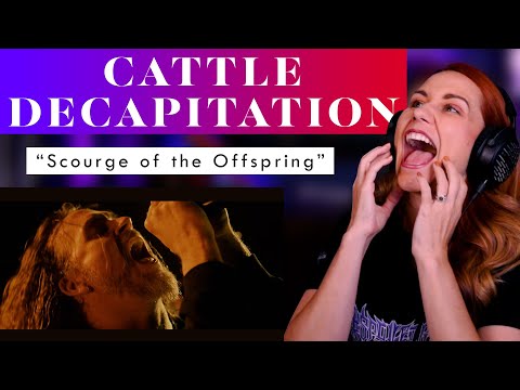 My First Cattle Decapitation Video. Travis Ryan is INSANELY GOOD!!!
