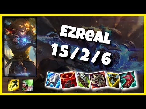 Ezreal vs Cassiopeia NA Challenger BOT (15/2/6) Gameplay Replay - Patch 10.23