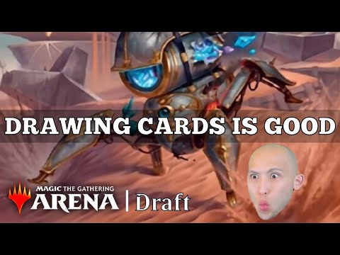 DRAWING CARDS IS GOOD | Mythic Grind | The Brothers' War Draft | MTG Arena