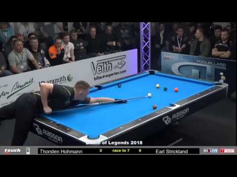 Thorsten Hohmann vs Earl Strickland :: Batalla de Leyendas 2018 - German Pool Masters
