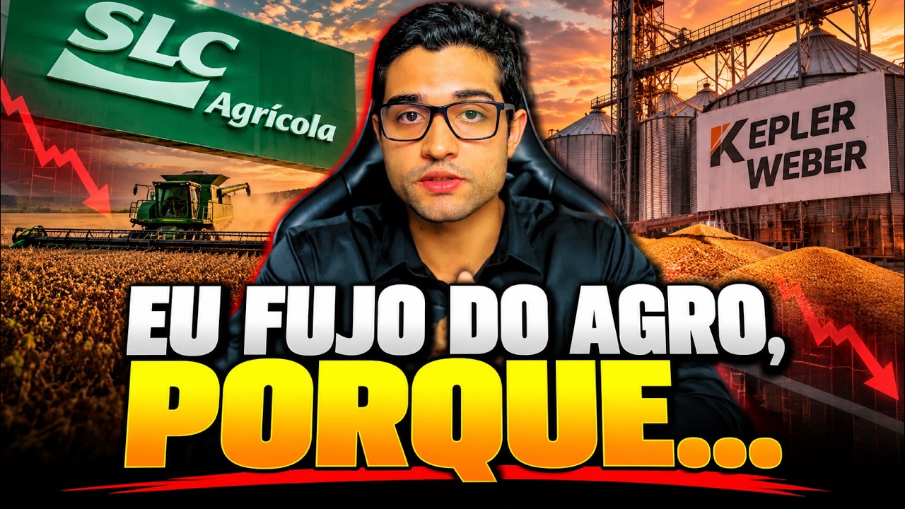 POR QUE EU NÃO INVISTO EM AÇÕES DO AGRONEGÓCIO COMO SLCE3, AGRO3, KEPL3, SOJA3 E SMTO3?