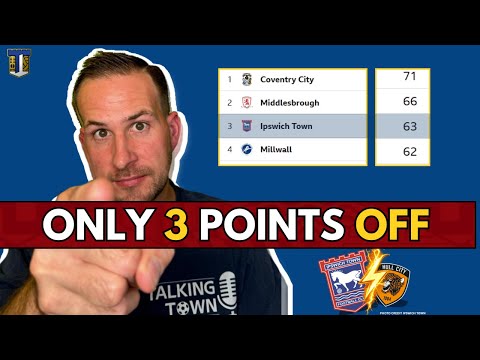 Ipswich Beat Hull | Just 3 Points Off Second | The Race Is On