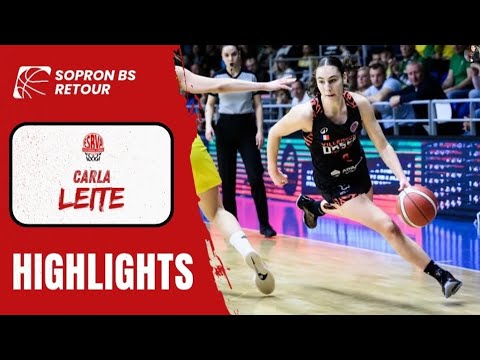 Carla Leite ESBVA vs Sopron | Highlights Basketball Women 🏀