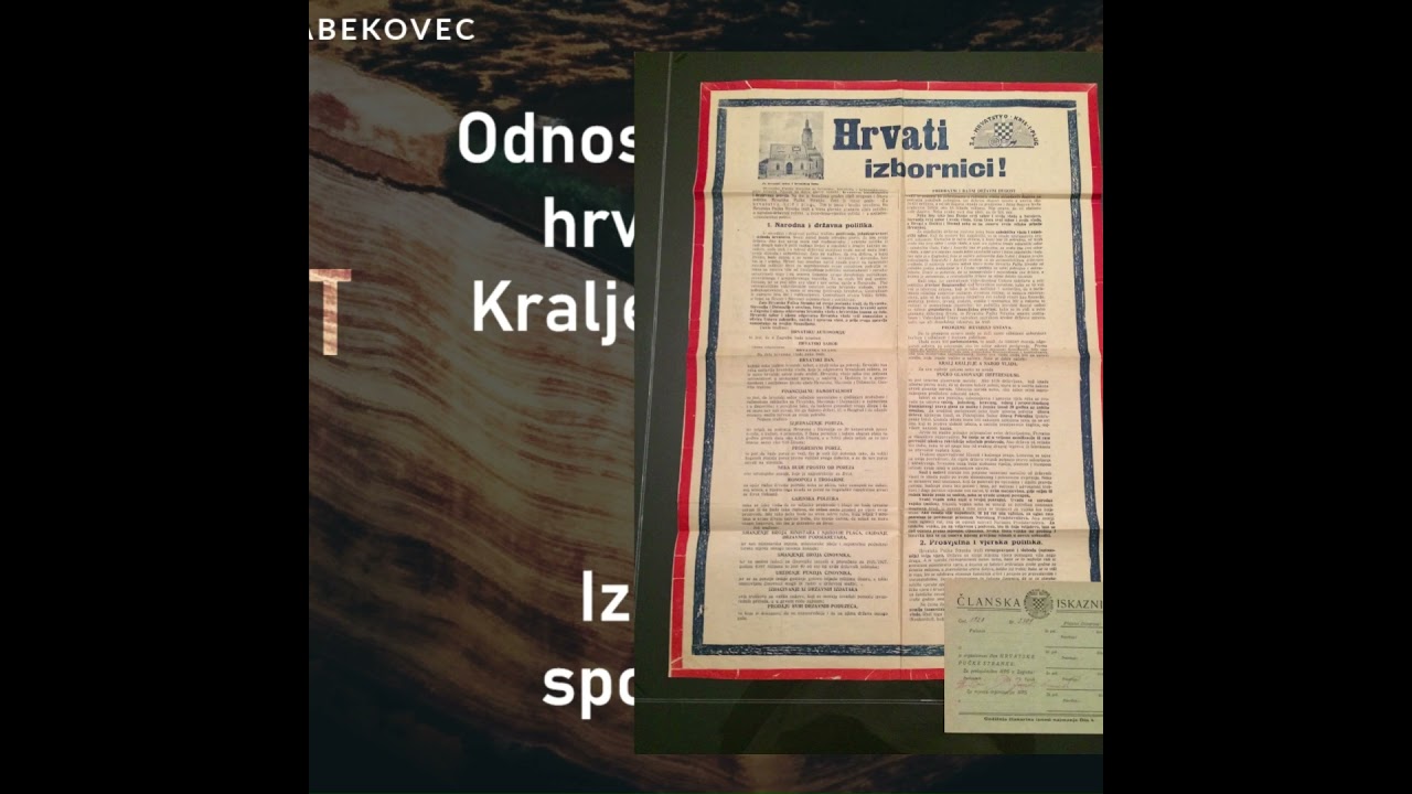 Hrvatski blok i Hrvatska pučka stranka u izbornoj kampanji: Radić predstavnik centralizma #shorts