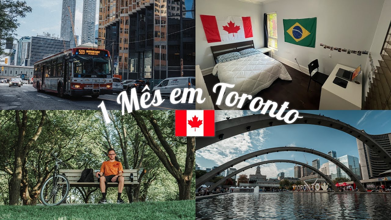 1 MÊS MORANDO EM TORONTO 🇨🇦 PONTOS POSITIVOS E NEGATIVOS DE SE MORAR NA MAIOR CIDADE DO CÁNADA