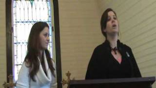 Marsha Hancock and Peyton Hancock