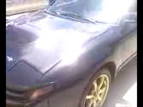 VIS rc style carbon fiber hood on a 1990 toyota celica alltr