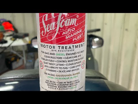 Interceptor & GT & Diversion 600……. Using SEAFOAM to cure a carb issue😀