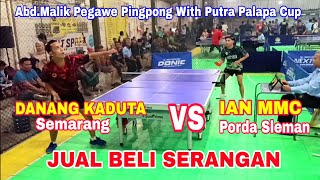 Download lagu IAN MMC VS DANANG SEMARANG_PTM KADUTA 🏓 ABD.MALIK PEGAWE PINGPONG WITH PUTRA PALAPA CUP mp3