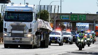 ⁴ᴷ *HIGH RISK ESCORT* [NSWPF] Highway Patrol , PORS & Australia Federal Police e