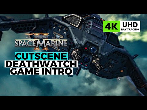 Space Marine 2 Intro | Titus Deathwatch Scene 4K UHD