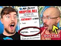 Doctor Breaks Down MrBEAST Medical Bill For 1 000 Blind People See For The First Time Video