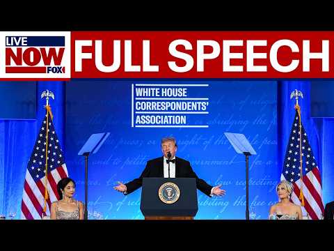 FULL: Trump delivers remarks at the White House Correspondents' Dinner