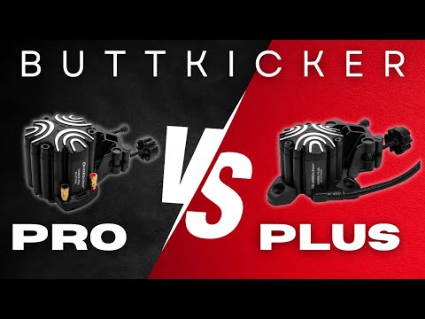 ButtKicker Gamer PLUS vs PRO | MUST HAVE for Sim Racing!