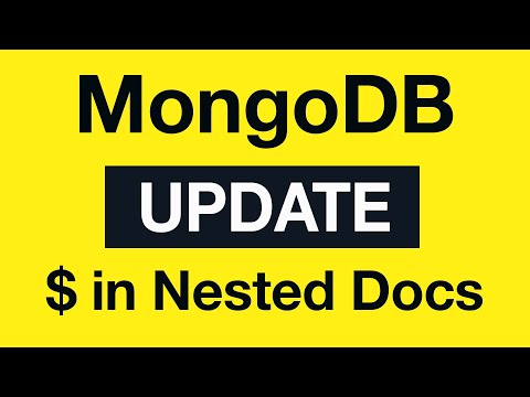 MongoDB Update Queries 21 Positional Operator in Nested Documents