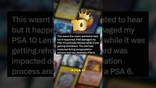 PSA ruined this super rare vintage Deoxys card!! 😱 #pokemoncardcollector #pokemon #psagrading