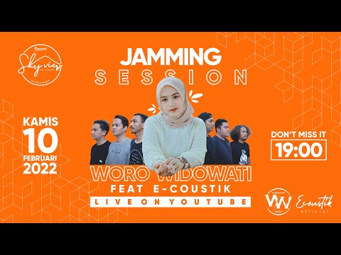 Live Stream Jamming Session Woro Widowati Ft. E-Coustik at Banaran Sky VIew