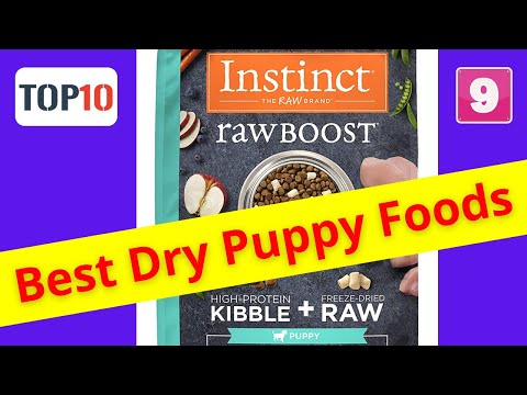 Top 10 Best Dry Puppy Foods-Instinct Raw Boost Dry Dog...