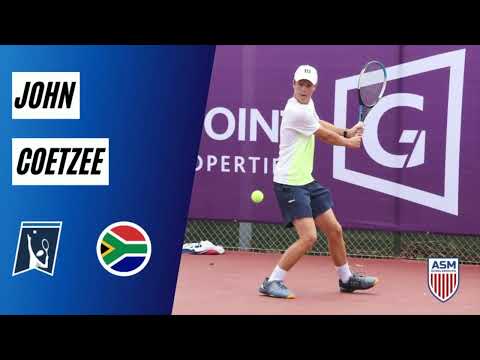 John Coetzee | Tennis Recruiting | ASM Scholarships