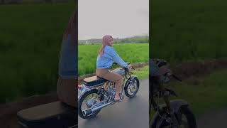 Download lagu story watshapp cewek cantik naik cb nyore 2023#shortsvideo#cb_100 mp3