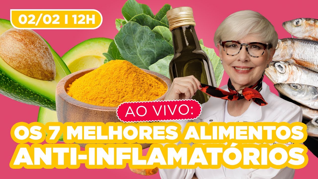 Os 7 melhores alimentos anti-inflamatórios