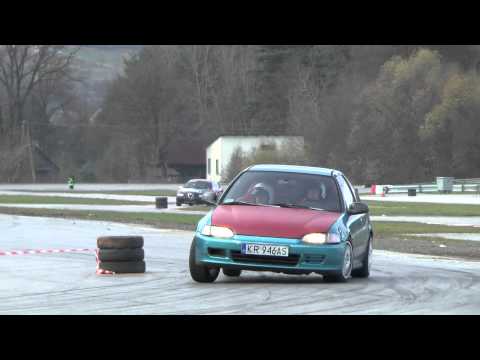 Niewiadomy Piotr - Honda Civic ITR - SuperOES Puchar Jesieni Tor Kielce 11-11-2013