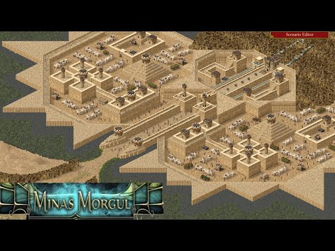 Epic Siege: 🔥 MINAS MORGUL Fortress in Stronghold Crusader Definitive Edition