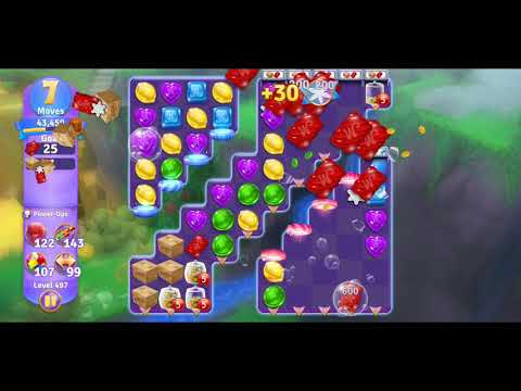 Willy Wonka's World of Candy Level 497 Complete - No Hacks (Android/IOS)