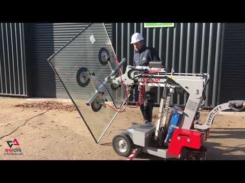 Robot de pose de vitrage compact, court rayon braquage Smartlift SL 280 Indoor_4