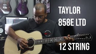 Video thumbnail for TAYLOR 858E LIMITED 12 STRING DEMO THE GUITAR SHOP by The Guitar Shop Canada