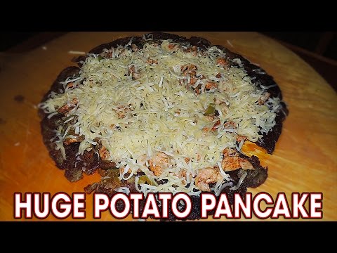 Jumbo Potato Pancake Challenge in Czech Republic!!