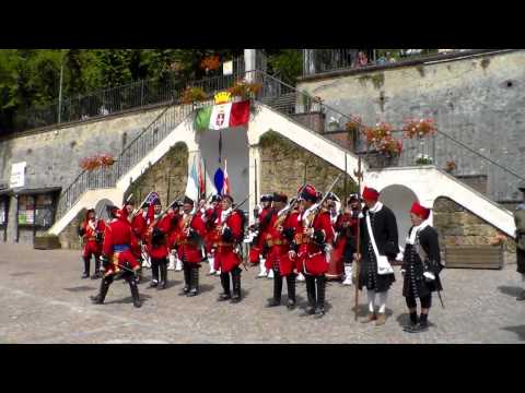 RIEVOCAZIONE STORICA DEL 1745 : SPARANO I FUCILI - DEMONTE (CN) 3 - 8 - 2014.