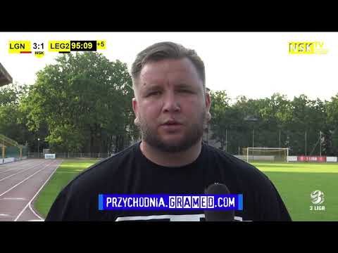 tv.nsk.pl [Tr. Michał Piros o kluczowym meczu] KS Warta Sieradz - KS Legionovia Legionowo 2023-06-17