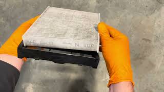 2021-2024 Toyota Sienna Hybrid Cabin Air Filter Inspection And Replacement Instructions