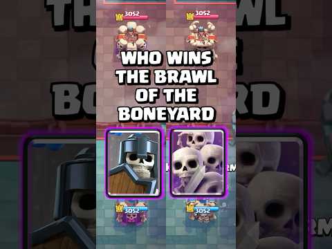Who Is Better For 3 Elixir Guards Or Skeleton Army?! 🤔 #clashroyale #shorts