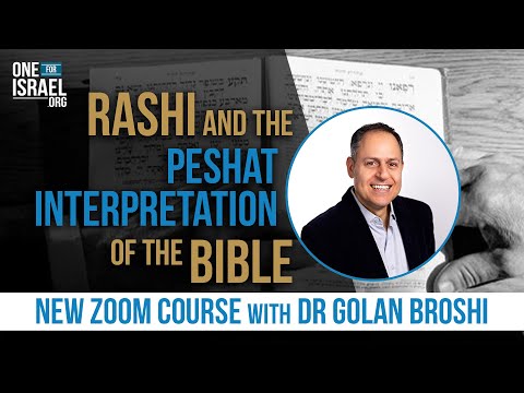 Rashi And The Peshat Interpretation Of The Bible (Zoom Course)