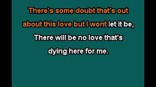 Gregory Porter Karaoke -  No love Dying here