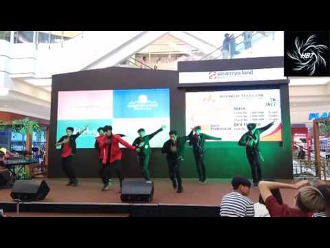 [170226] HB7 {Hard Boys 7} Dance cover Monsta X SBS Performance+No exit+Stuck at AEON Mall BSD