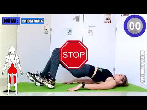 The Perfect Bubble Butt Workout & Burn Fat | No Equipment Needed!