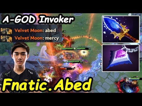 Fnatic Abed - [Invoker] A-God SunStrike NO Mercy | Dota2 7.20 Rank