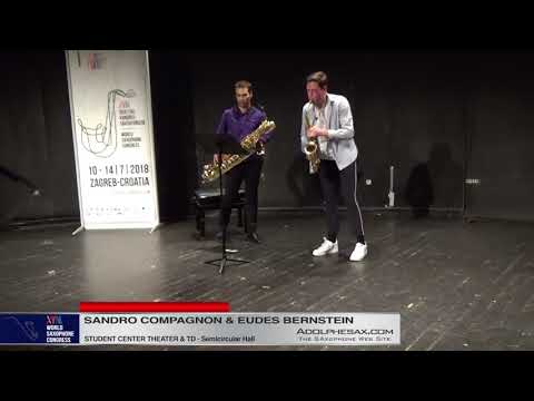 Onomatopée by Vincent David  Sandro Compagnon & Eudes Bernstein   XVIII World Sax Congress 2018 #ad