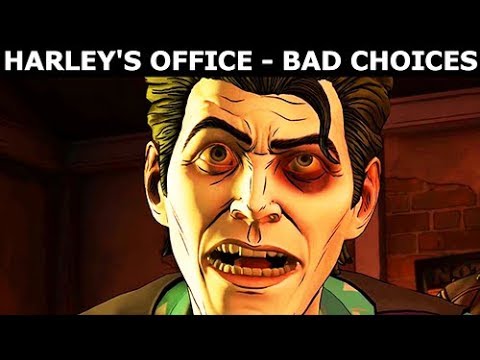 Bruce & John In Harley's Office - Bad Choices - BATMAN Season 2 The Enemy Within Episode 4