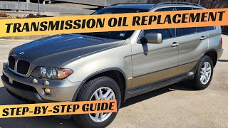 BMW X5 E53 Automatic Transmission Fluid replacement ZF6HP