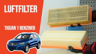 Youtube thumbnail of video "Wie Tiguan 1 1.4 TSI Luftfilter wechseln 💨"
