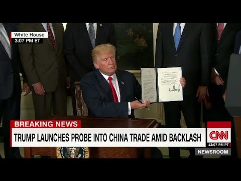 Trump probes China's trade practices