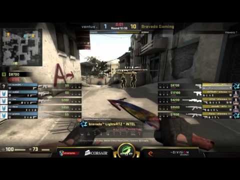Bravado Gaming vs Ventus Gaming - Corsair CS:GO Championship (Bo1 Group Match)