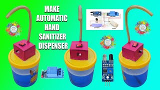 How to Make Automatic Hand Sanitizer Dispenser at Home